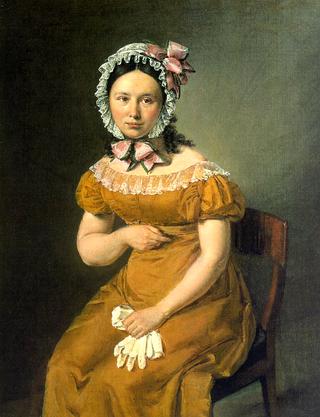 Cathrine Jensen (the artist's wife)