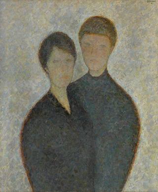 Portrait of Two Children
