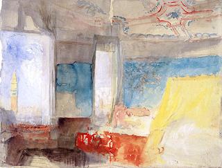 Turner's Bedroom in the Palazzo Giustinian (the Hotel Europa)