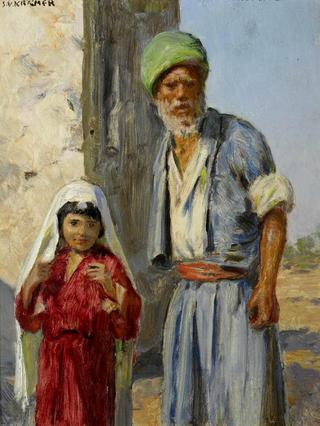 Father and Child (Vater mit Kind)