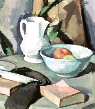 Still Life with a Jug and a Bowl of Apples