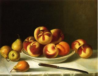 Still Life with Peaches and Pears