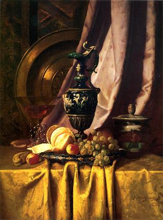 Still Life with Ewer and Fruit