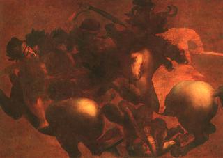 The Battle of Angihiari (detail: after Leonardo da Vinci)