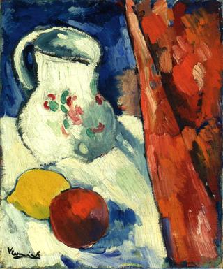 Still Life with Pitcher and Fruit