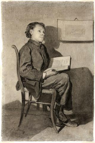 Boy Reading (Jeune Garçon Lisant)