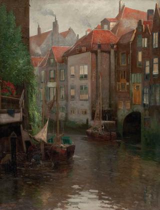 Boats in a canal