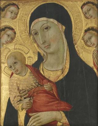 Virgin and Child with Four Adoring Angels