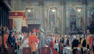 The Coronation Luncheon at the Guildhall, London, 19 May 1937