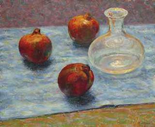 Still Life with Pomegrates