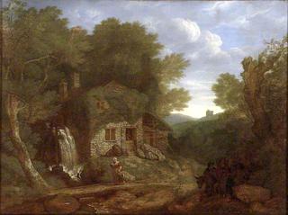 Landscape: Houses at the Edge of a Wood