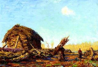 Wood Gatherers at Moret