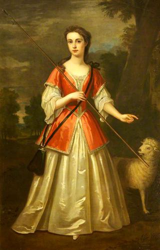 Mary Elizabeth Davenport, Mrs John Mytton, as a Girl