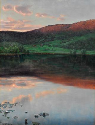 Evening Landscape in Eggedal