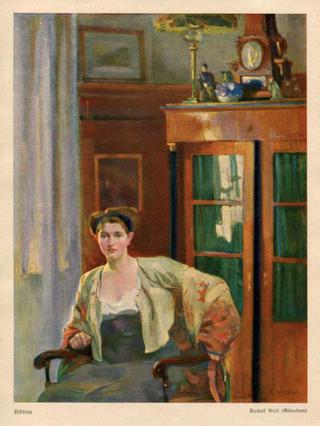 Young Woman in Chair