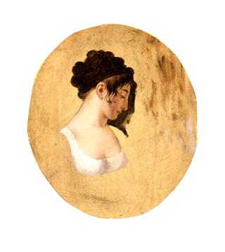 Profile of a Young Woman's Head