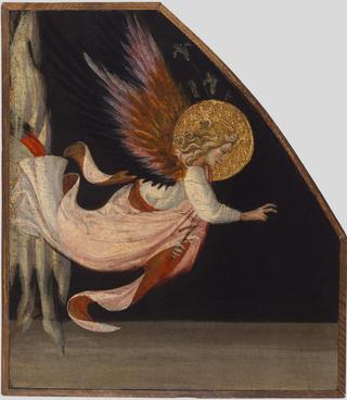 The Annunciate Angel (fragment of triptych)