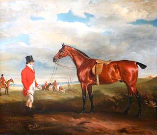 托马斯·斯特里克兰和狩猎场上的马