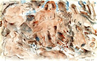 Grouping, Nude Figures