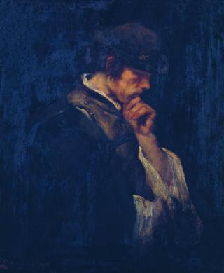 Lad (study for The Condemned Cell)