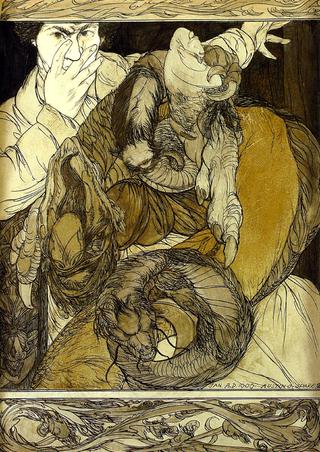 Self Portrait with a Dragon