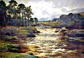 The River Dochert, at Killin, Perthshire