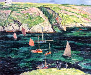 Boats at Port-Goulphar, Belle-Ile en Mer