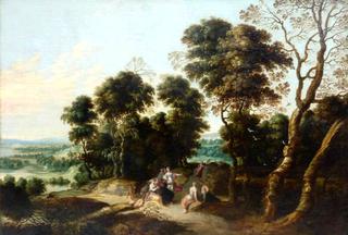 Landscape with the Contest between the Muses and the Pierides