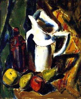 Still LIfe with White Pitcher