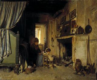 Woman with her Grandson