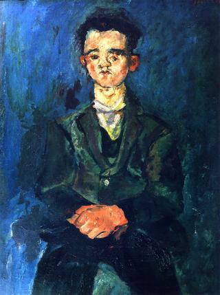 Portrait of a Boy in Blue