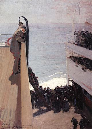 Sports on the SS 'Cedric'