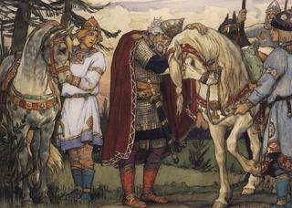 Prince Oleg Bids Farewell to His Horse