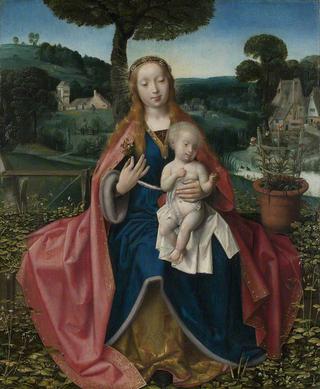 The Virgin and Child in a Landscape