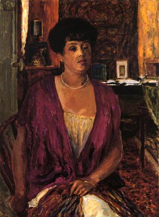 Madame Claude Anet in an Interior