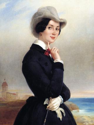 Portrait of V.V. Samoilova