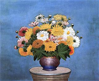 Bouquet of Marigolds and Asters