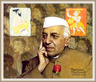 Portrait of Nehru