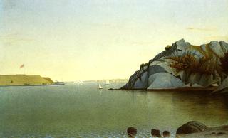 View of Newport Harbor