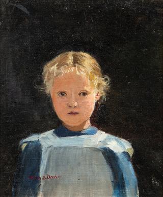 Study of a young girl