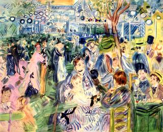 The Moulin de la Galette (after Renoir)