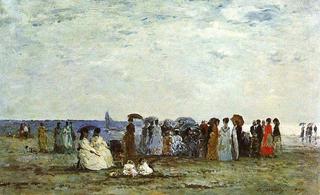 Bathers on the Beach at Trouville