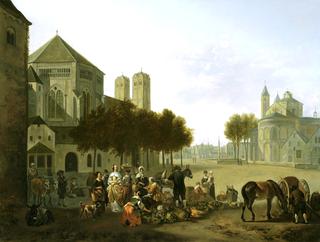 Cologne, a Capriccio View of the Churches of Sankt Gereon