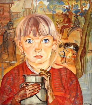 Girl with a Jug