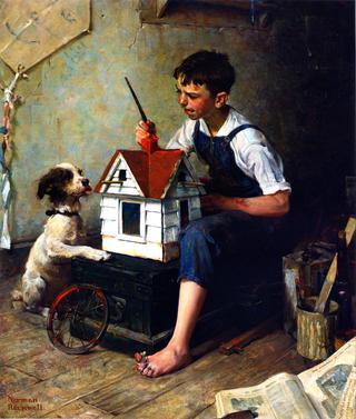 Painting the LIttle House