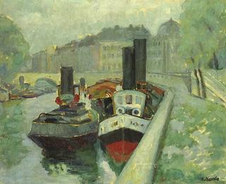 Boats on the Seine