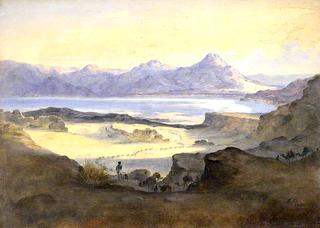 The Salt Lake, Bahr Assal, 1841