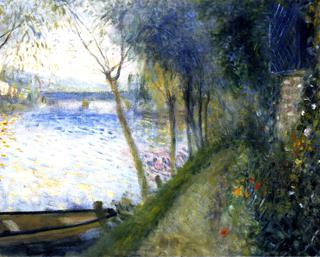 Landscape by the Seine, the Argenteuil Bridge