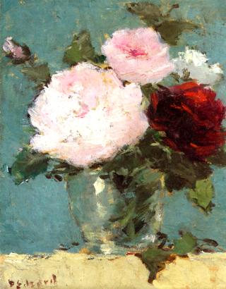 Vase of Roses