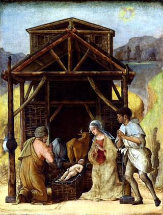 The Adoration of the Shepherds (Este Diptych)